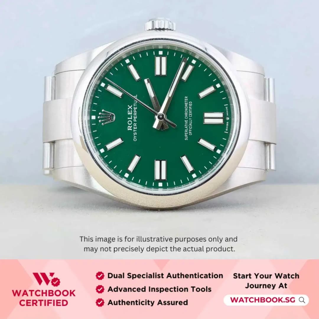 Rolex Oyster Perpetual 134300 Green Oyster