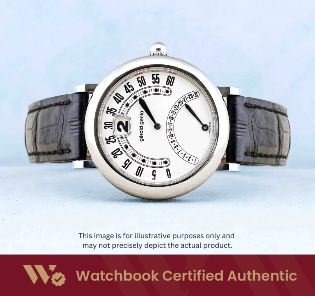 Gérald Genta Bi - Retrograde G.3714 White