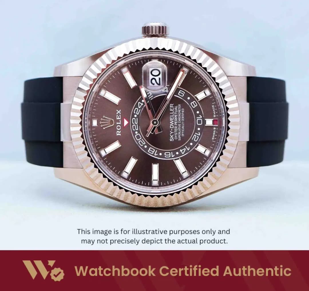 Rolex Sky Dweller 336235 Chocolate Oysterflex