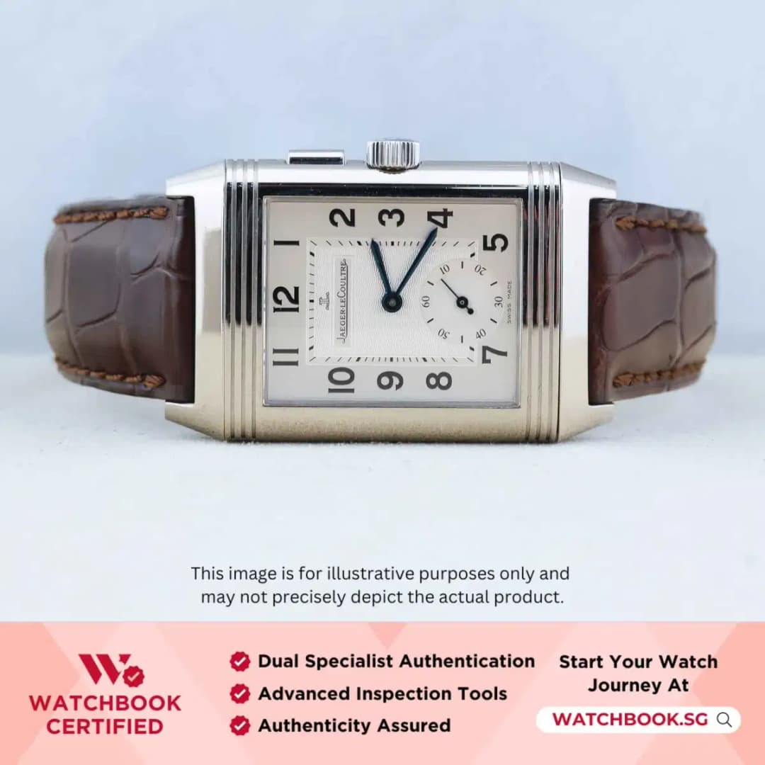 Jaeger LeCoultre JLC Reverso Duoface Q2718410 White & Black