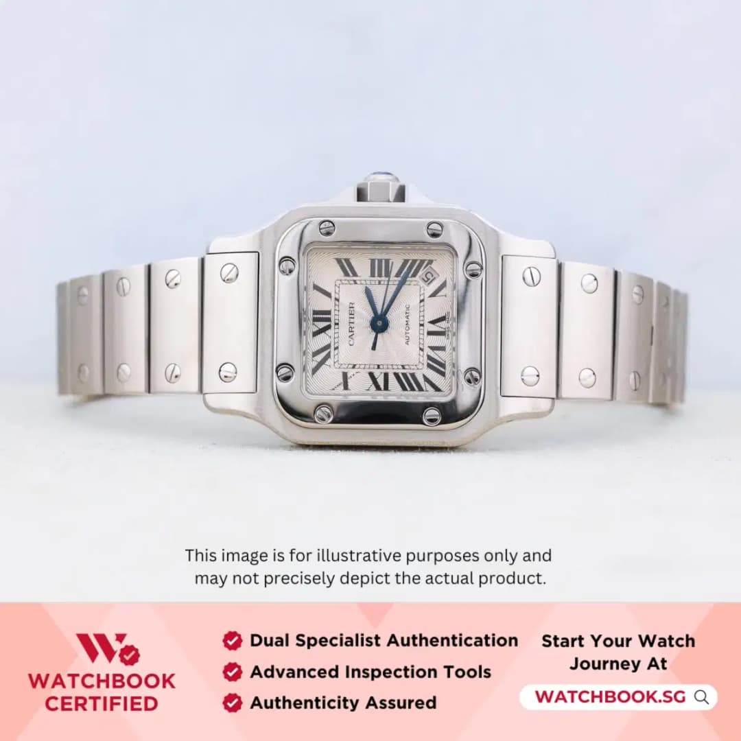 Cartier Santos Galbée W20054D6 Silver