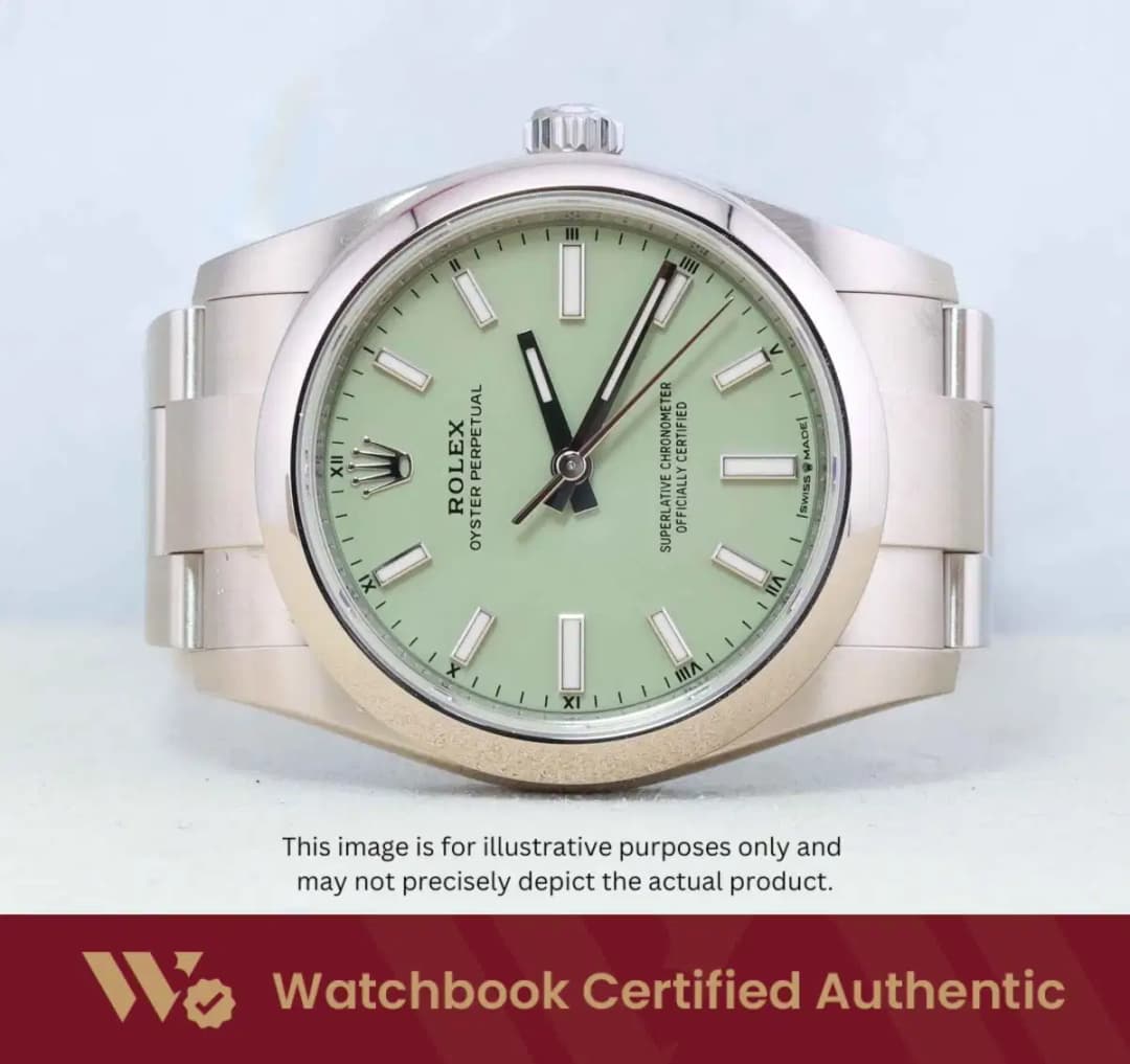 Rolex Oyster Perpetual 124200 Pistachio Oyster