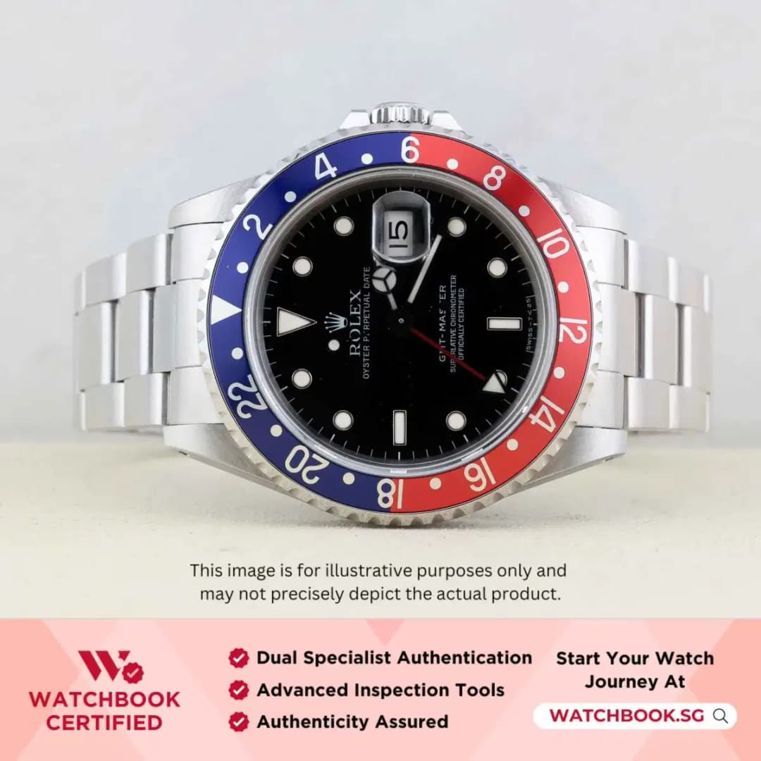 Rolex GMT-Master Pepsi 16700 Black Oyster