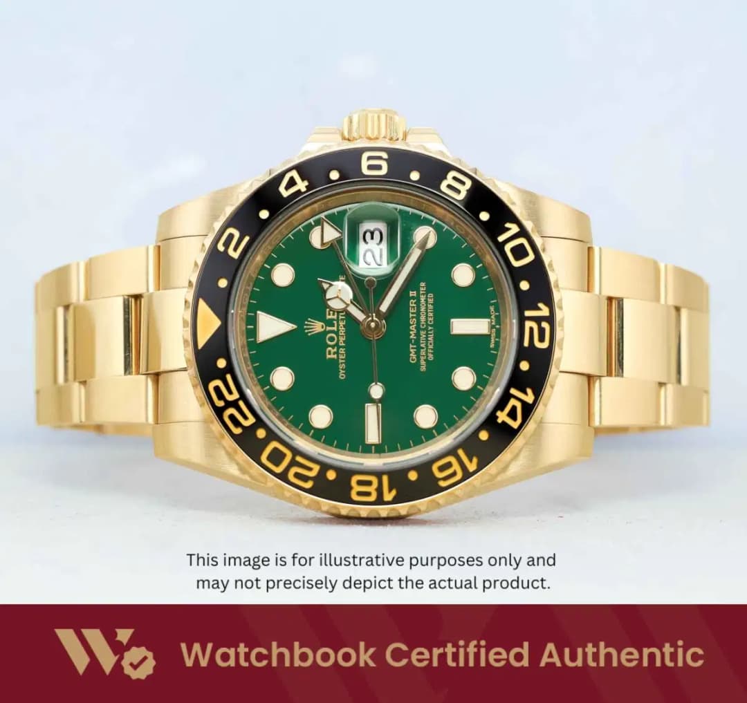 Rolex GMT Master II 116718LN Jade Green Oyster