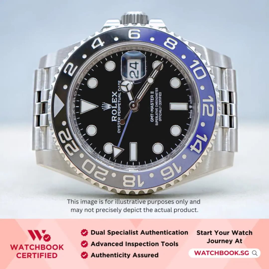 Rolex GMT Master II Batgirl 126710BLNR Black Jubilee