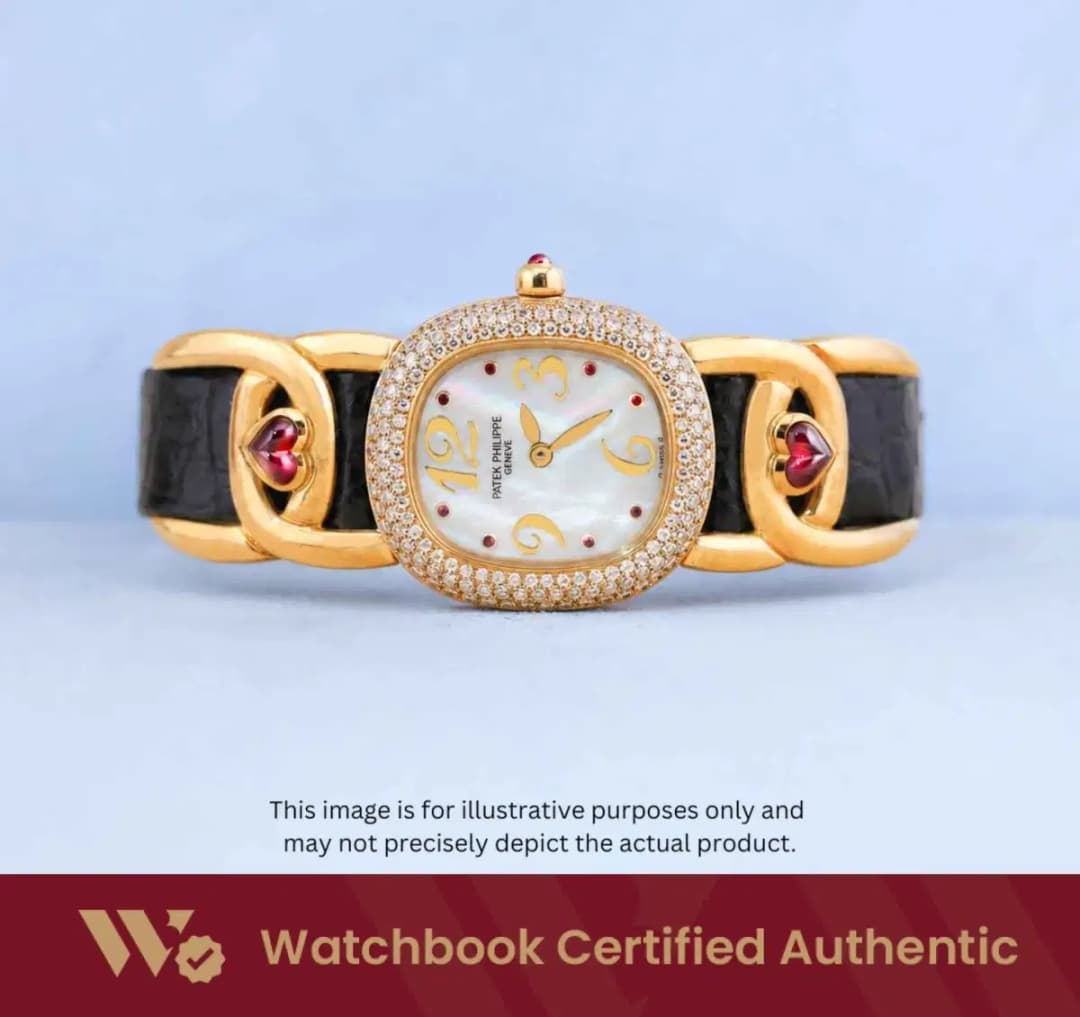 Patek Philippe Golden Ellipse 4834/12 Mother of Pearl w 3,6,9,12 Arabic