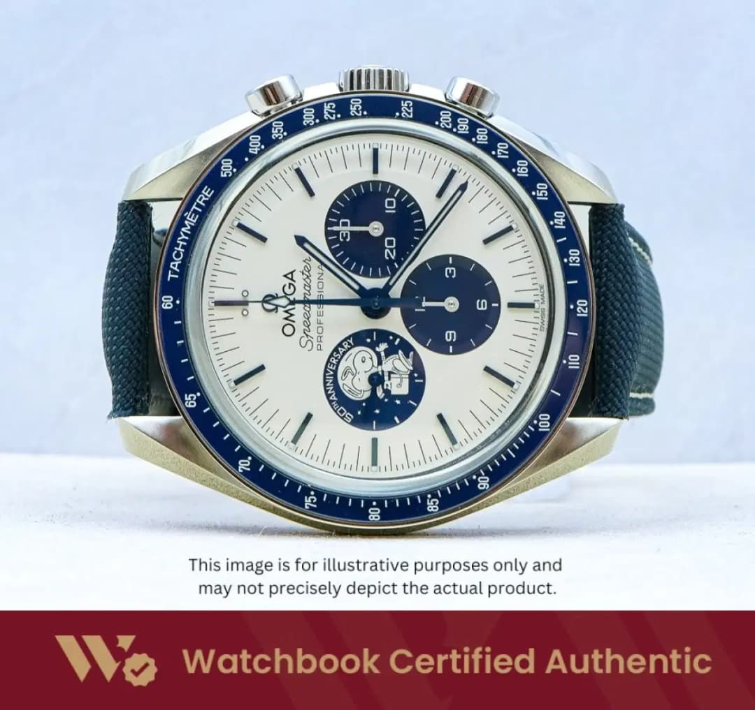 Omega Speedmaster Snoopy 310.32.42.50.02.001 Silver & Blue