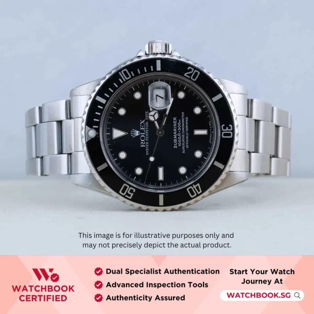Rolex Submariner 16800 Black Oyster