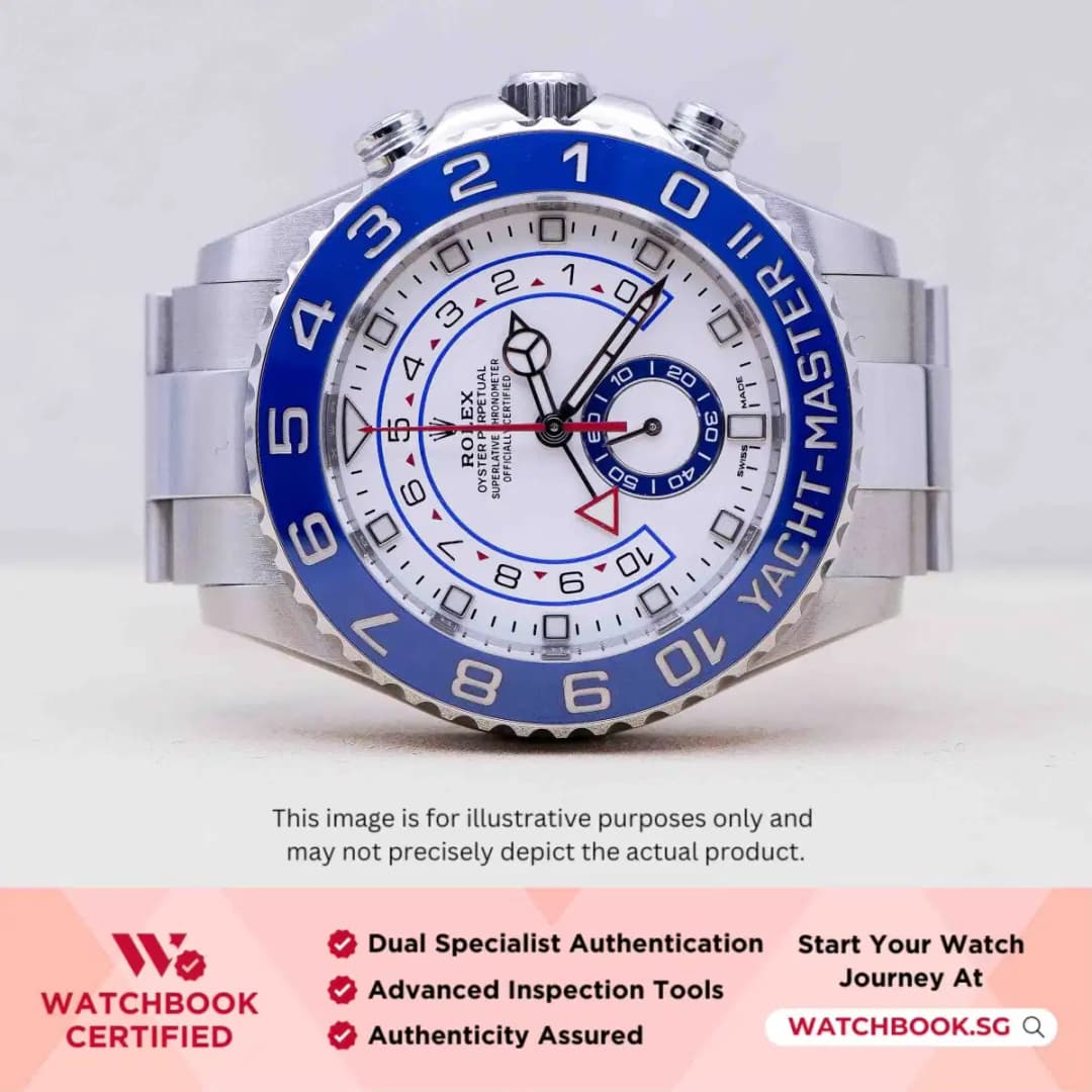 Rolex Yacht Master II 116680 White (Mercedes Hands)