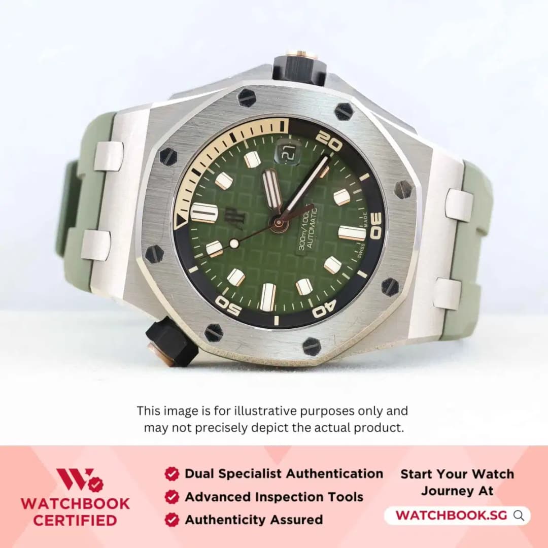 Audemars Piguet Diver 15720ST.OO.A052CA.01 Khaki Green