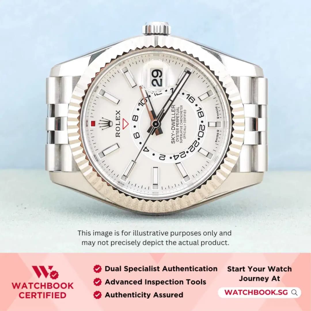 Rolex Sky Dweller 336934 White Jubilee