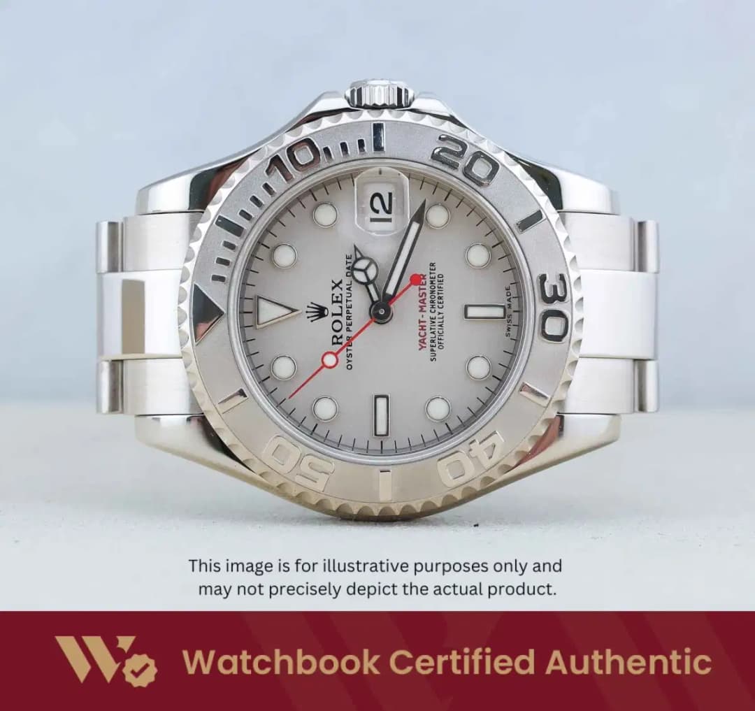 Rolex Yacht Master 168622 Silver Oyster