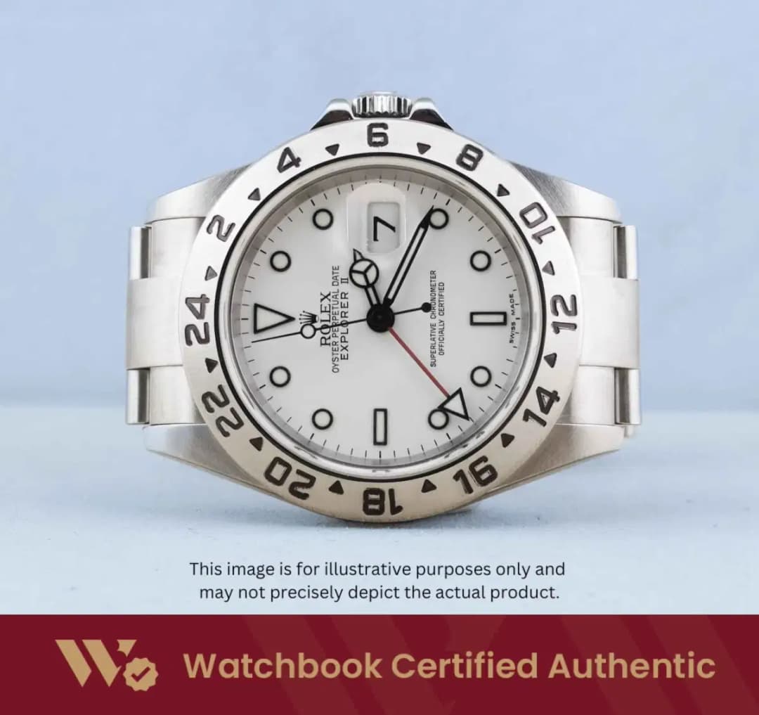 Rolex Explorer II 16570 White Oyster