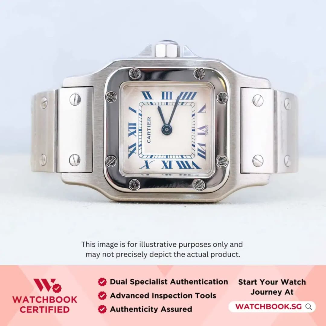 Cartier Santos Galbée W20017D6 White Roman