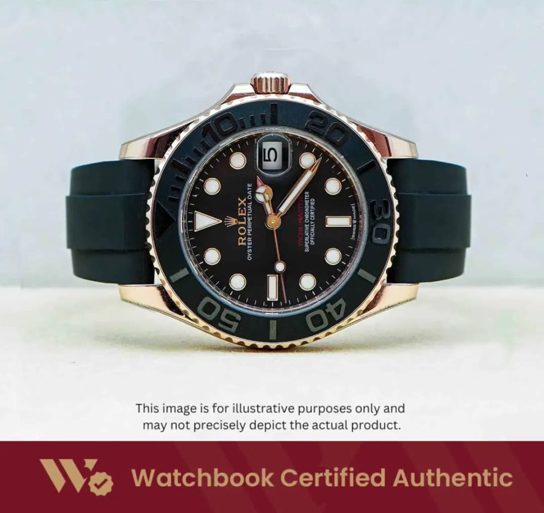 Rolex Yacht Master 268655 Black Oysterflex