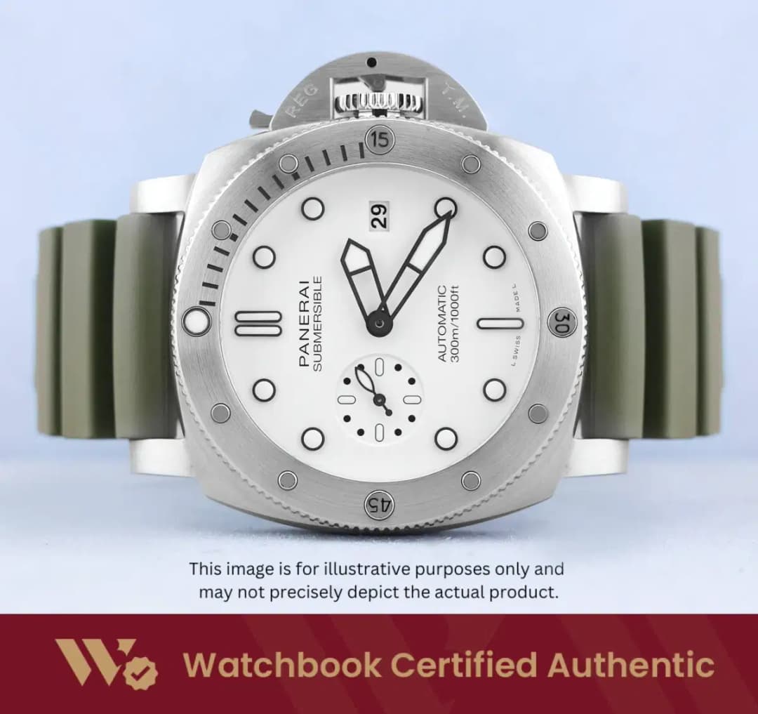 Panerai Submersible PAM01595 White