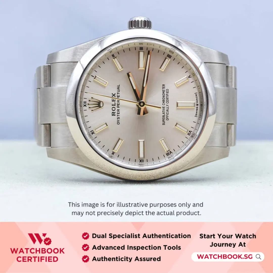 Rolex Oyster Perpetual 124200 Silver Oyster