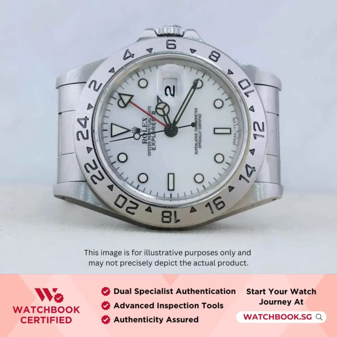 Rolex Explorer II 16570 White