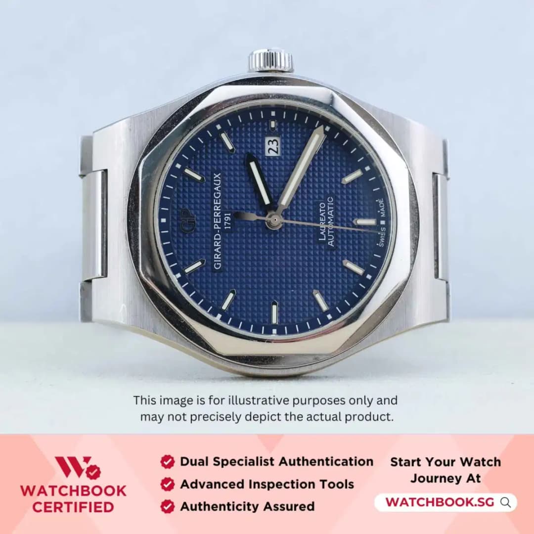 Girard Perregaux Laureato 225th Anniversary Limited Edition 81000-11-431-11A Blue