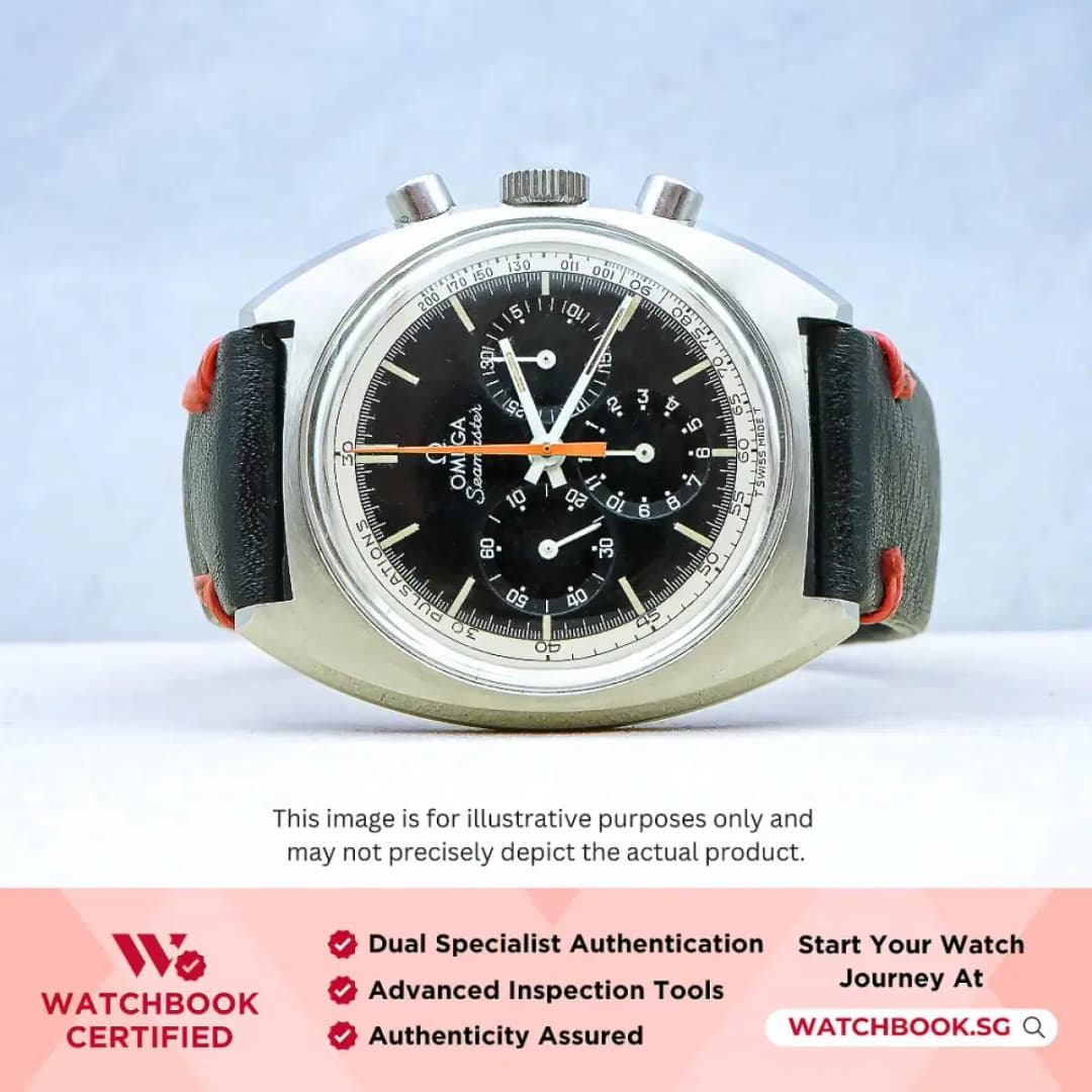 Omega Seamaster 145.006-66 Black with Pulsations Chronogragh