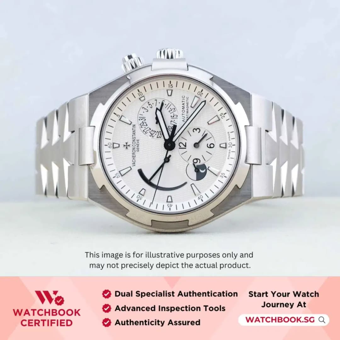 Vacheron Constantin Overseas 47450/B01A-9226 Silver w White Index