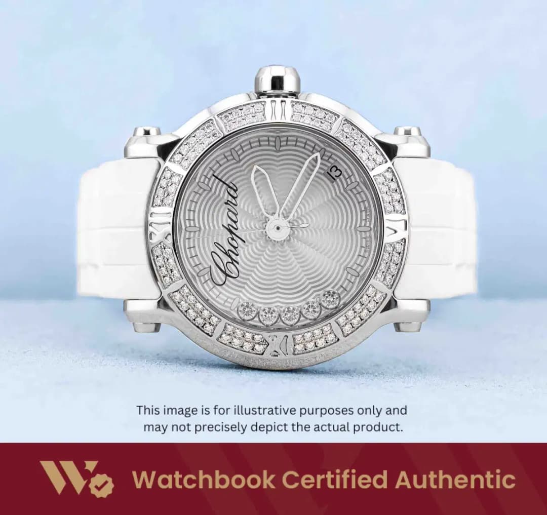Chopard Happy Sport 278551-3003 Silver Grey Guilloché
