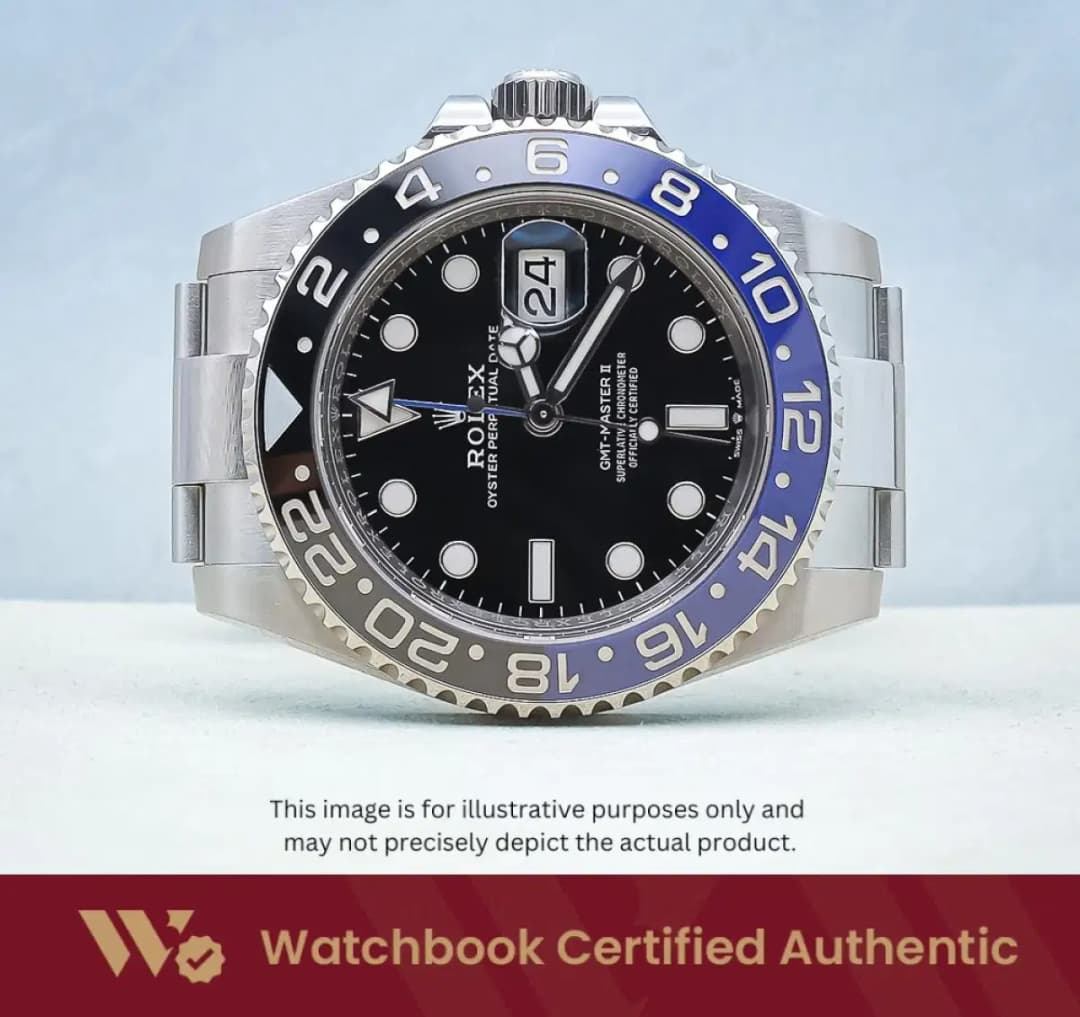 Rolex GMT Master II Batman 126710BLNR Black Oyster
