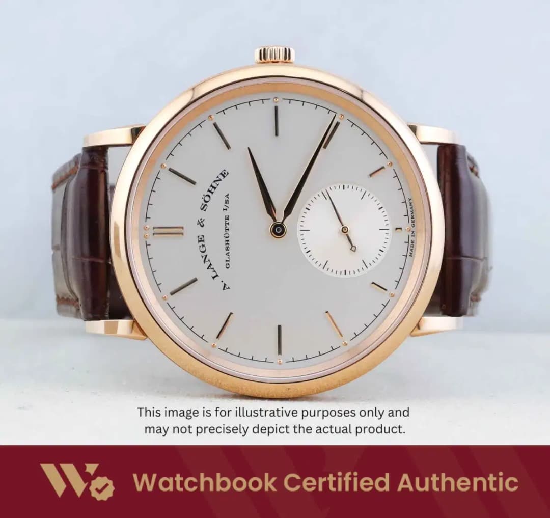 A. Lange & Sohne Saxonia 380.032 Argenté