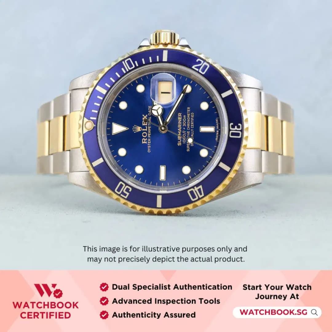 Rolex Submariner 16613LB Blue Oyster
