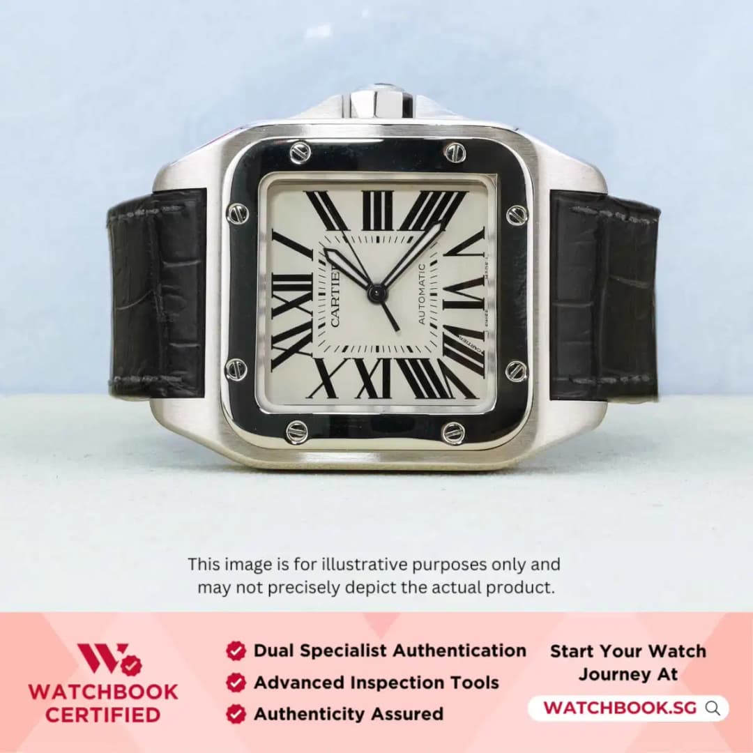 Cartier Santos 100 2656 W20073X8 White
