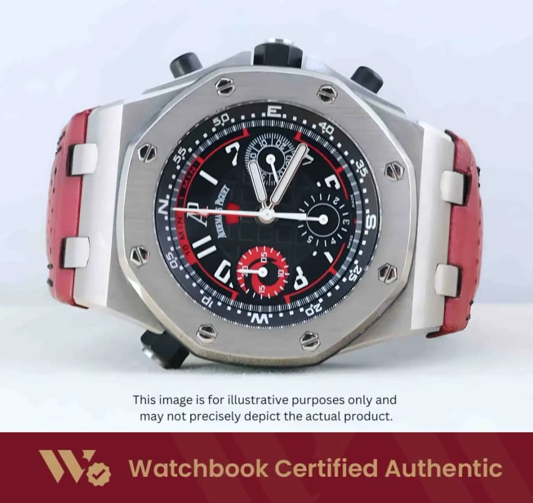 Audemars Piguet Royal Oak Offshore Diver Alinghi Polaris 26040ST.OO.D002CA.01 Black w White Numeral