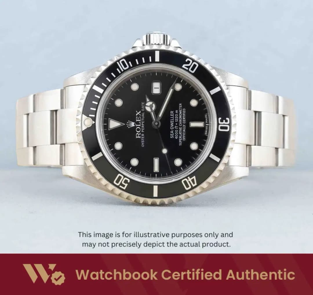 Rolex Sea Dweller 16600 Black Bracelet
