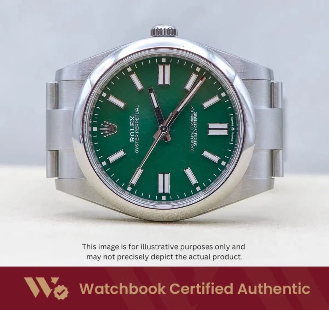 Rolex Oyster Perpetual 124300 Green Oyster