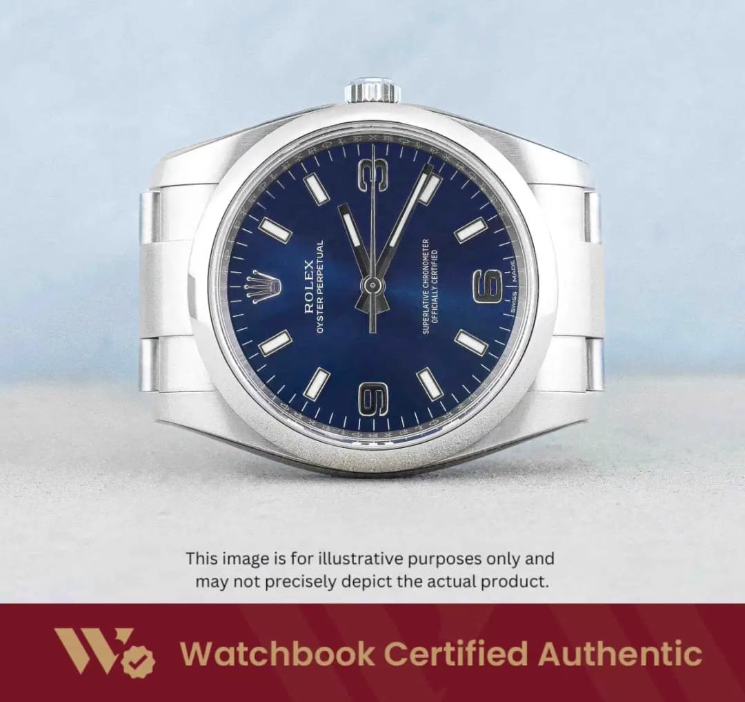 Rolex Oyster Perpetual 114200 Blue Oyster