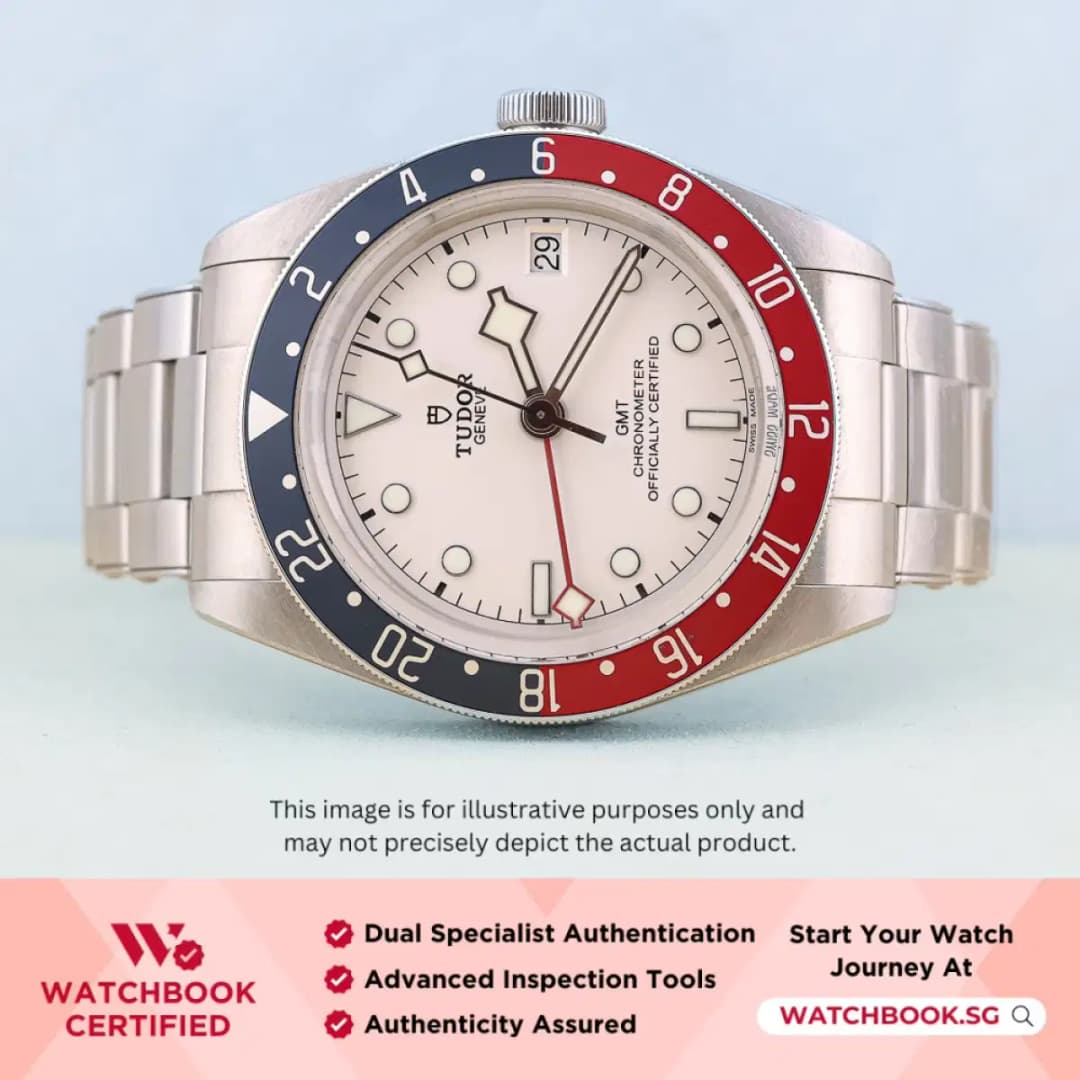 Tudor Black Bay GMT Pepsi 79830RB White