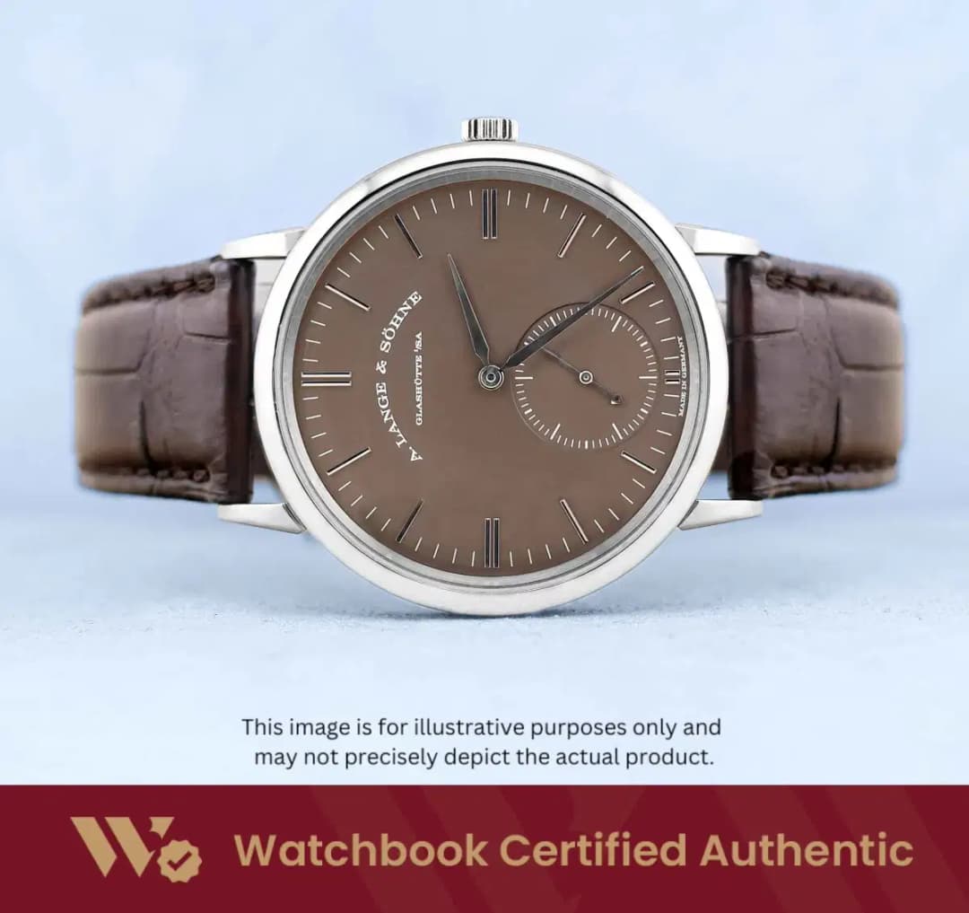 A. Lange & Sohne Saxonia 380.044 Brown