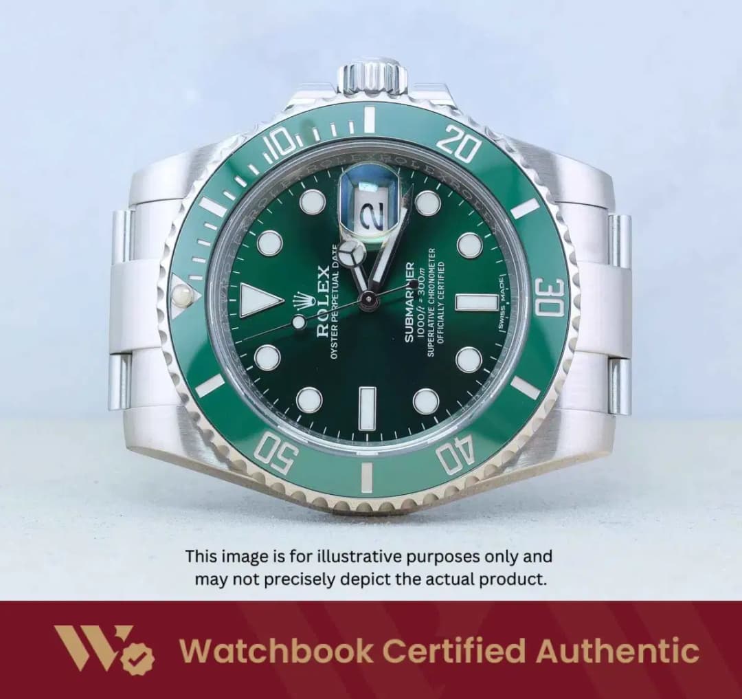 Rolex Submariner Hulk Mark 3 116610LV Green Oyster