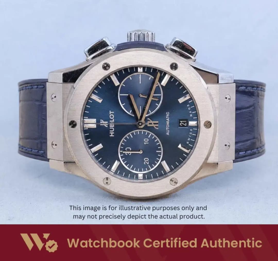Hublot Classic Fusion Chronograph 521.NX.7170.LR Blue Sunray