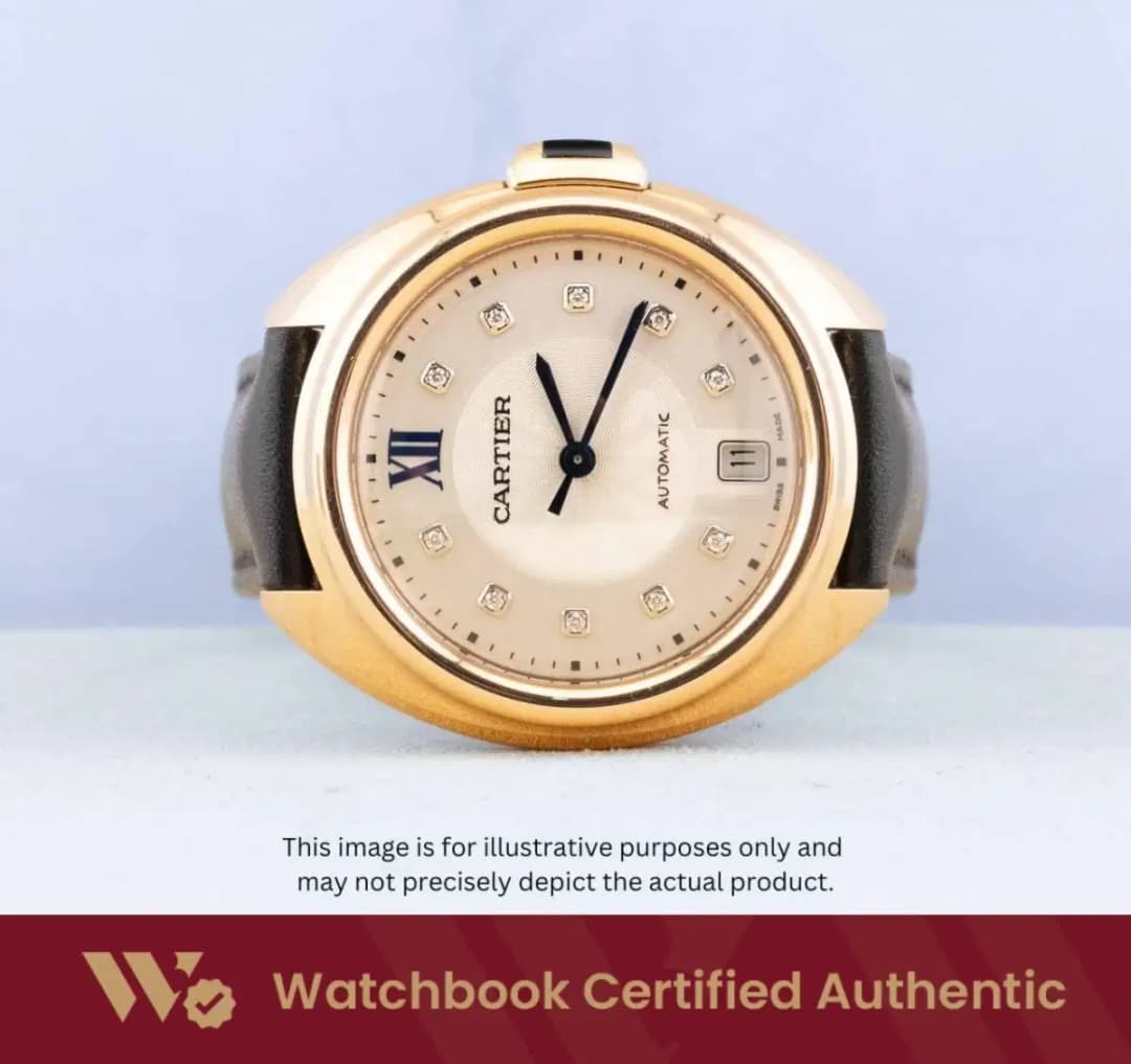 Cartier Clé de Cartier WJCL0032 Silver w 10 Point Diamonds