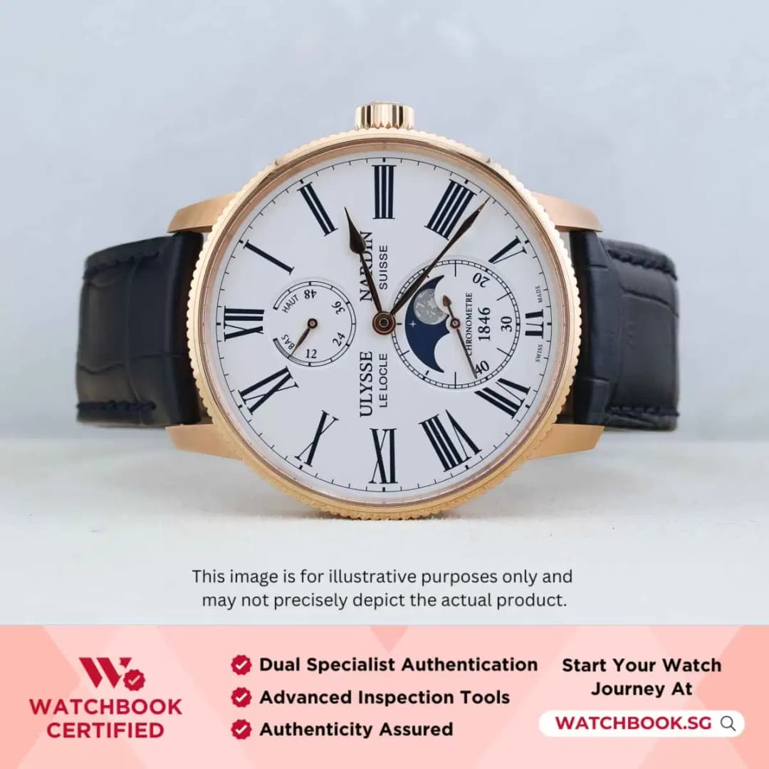 Ulysse Nardin Marine Torpilleur 1192-310-0A/1A White