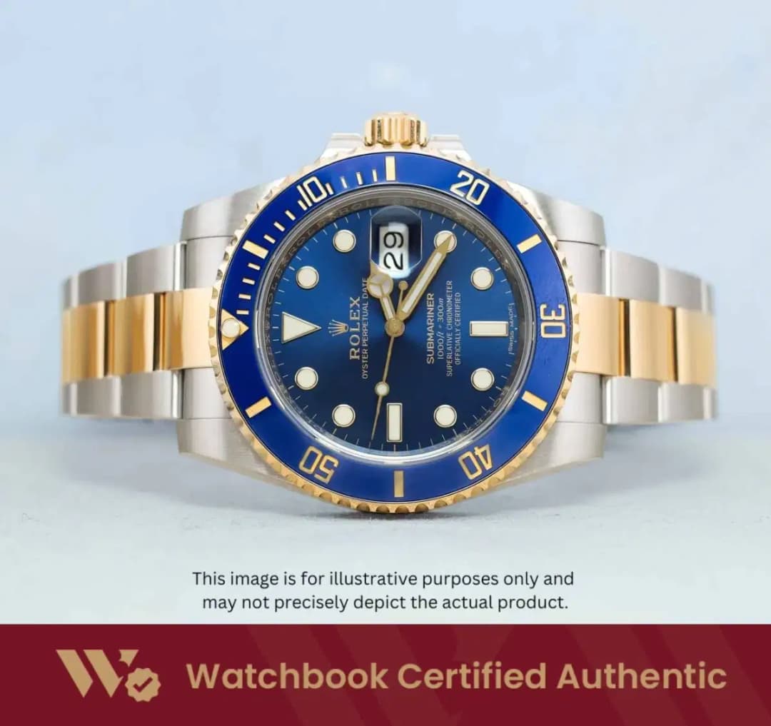 Rolex Submariner Bluesy 116613LB Sunburst Blue Oyster