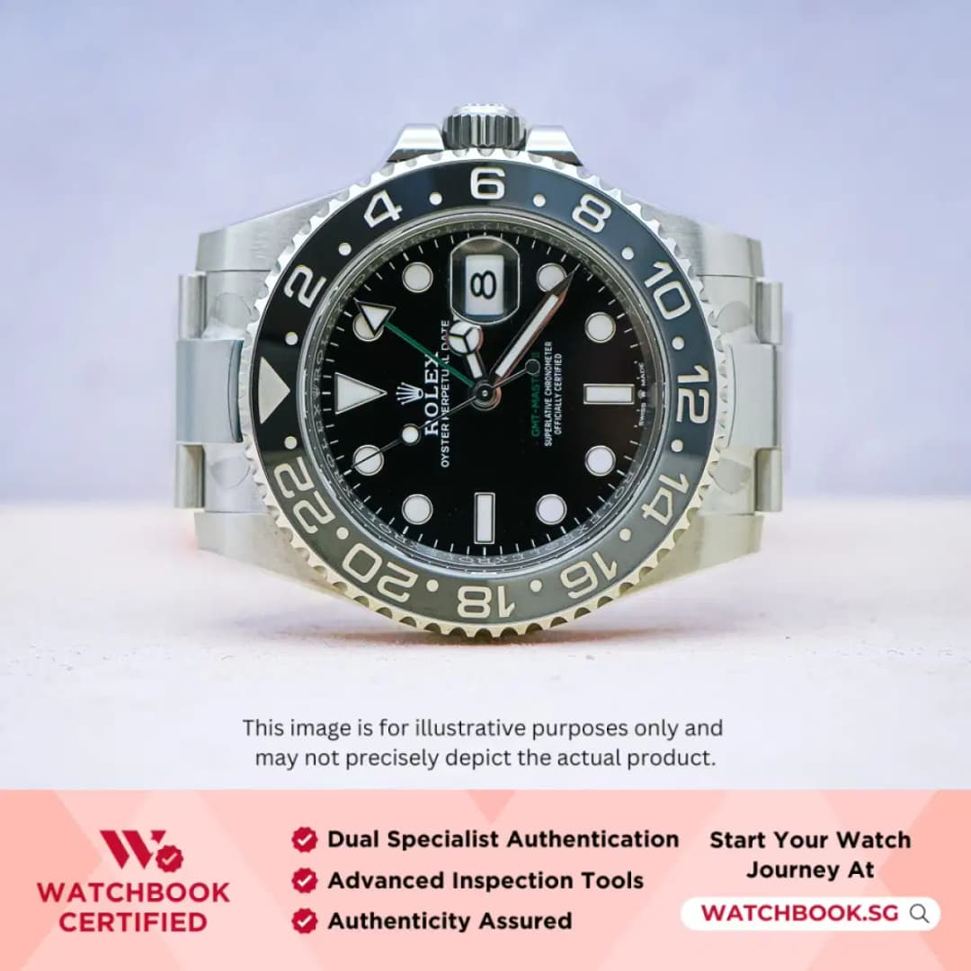 Rolex GMT Master II Bruce Wayne 126710GRNR Black Oyster
