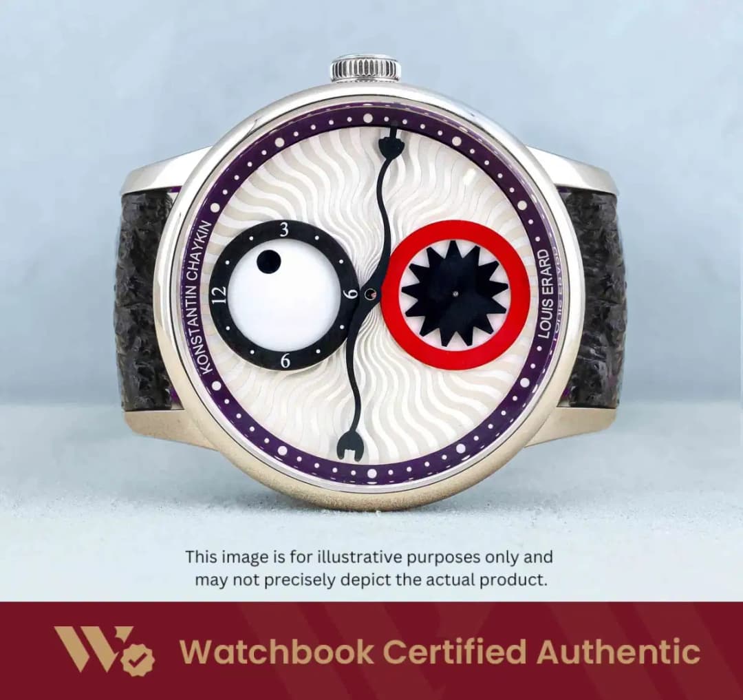 Louis Erard Le Régulateur x Konstantin Chaykin (Purple) 85248AA89.BGA091 White