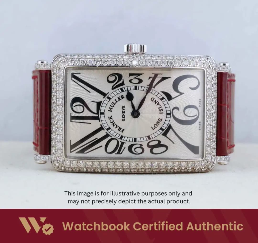 Franck Muller Long Island 1000 SC D OG Silver w Arabic Numerals