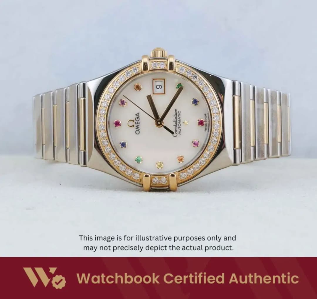 Omega Constellation 1396.79.00 Mother of Pearl MOP w 11 Point Diamonds