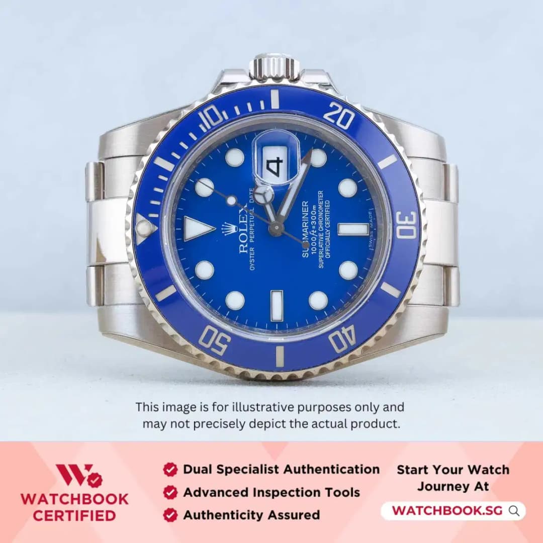 Rolex Submariner Smurf 116619LB Blue Oyster