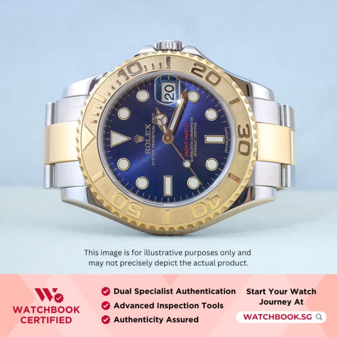 Rolex Yacht Master 168623 Blue Oyster