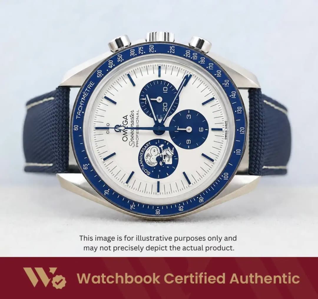 Omega Speedmaster Snoopy 310.32.42.50.02.001 Silver & Blue