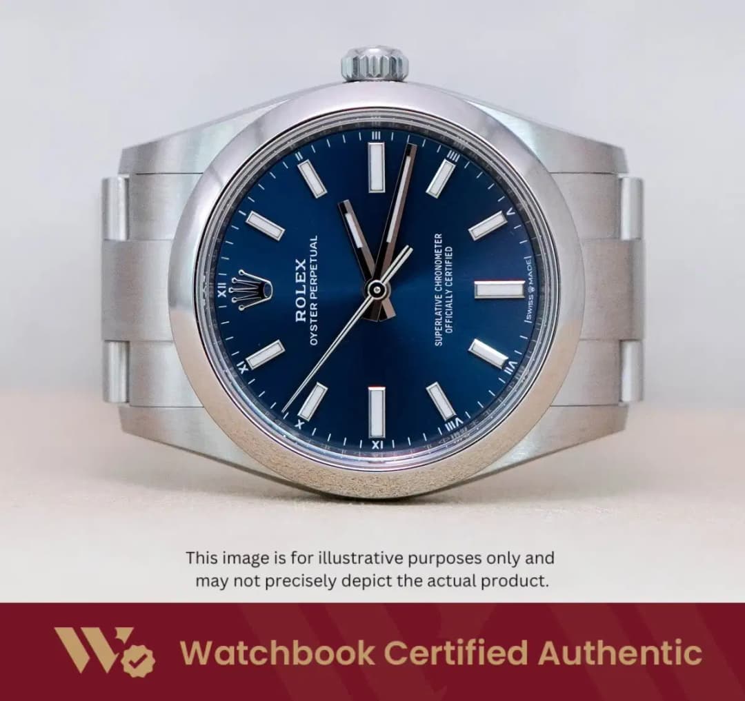Rolex Oyster Perpetual 124200 Bright Blue Oyster