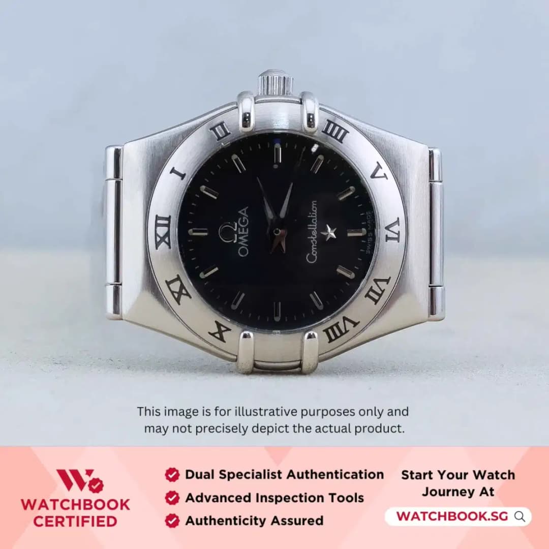 Omega Constellation 1562.40.00 Black Index